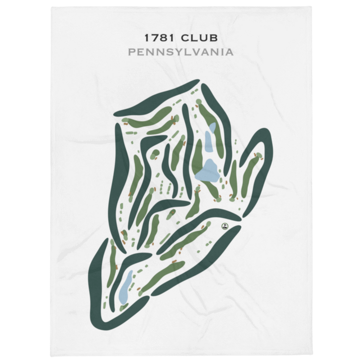 1781 Club, Pennsylvania - Printed Golf Courses