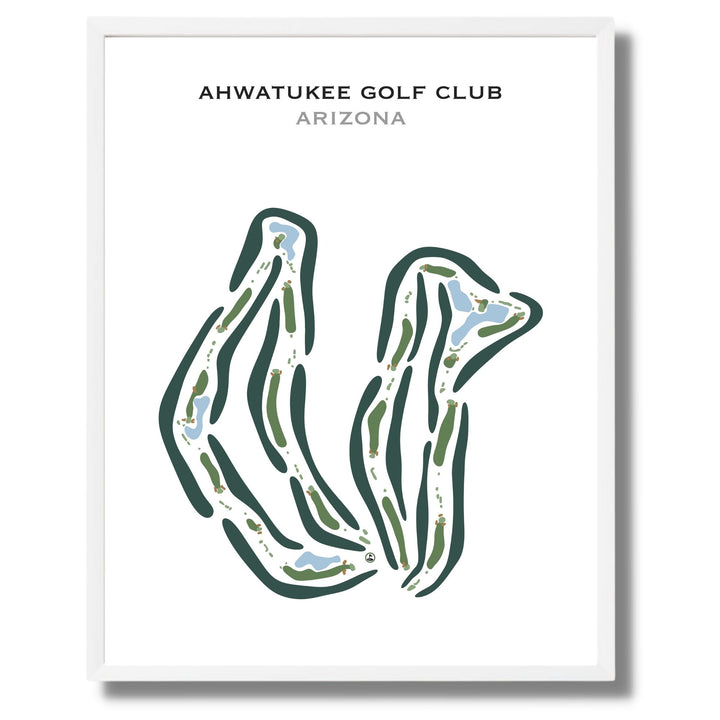 Ahwatukee Golf Club, Arizona - Printed Golf Courses
