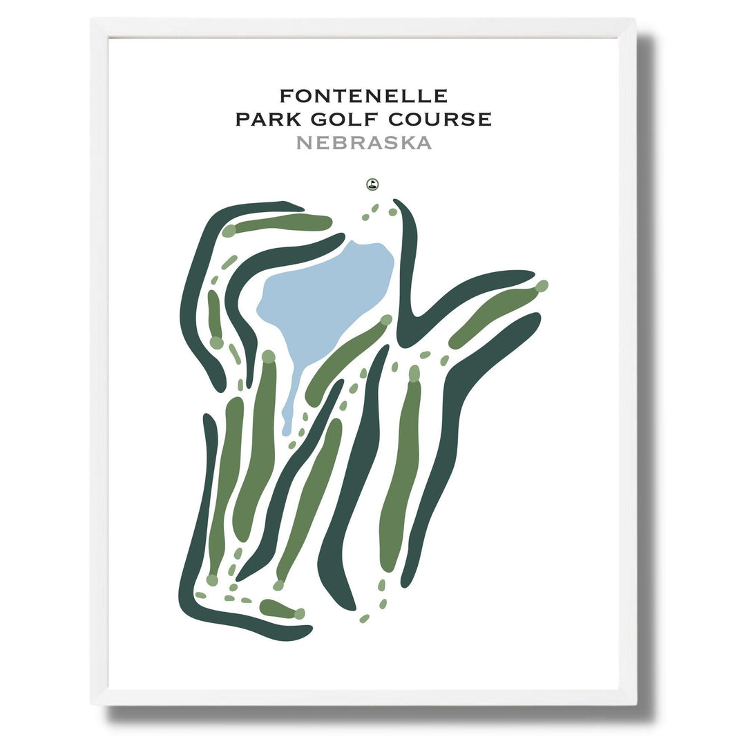 Fontenelle Park Golf Course, Nebraska - Golf Course Prints