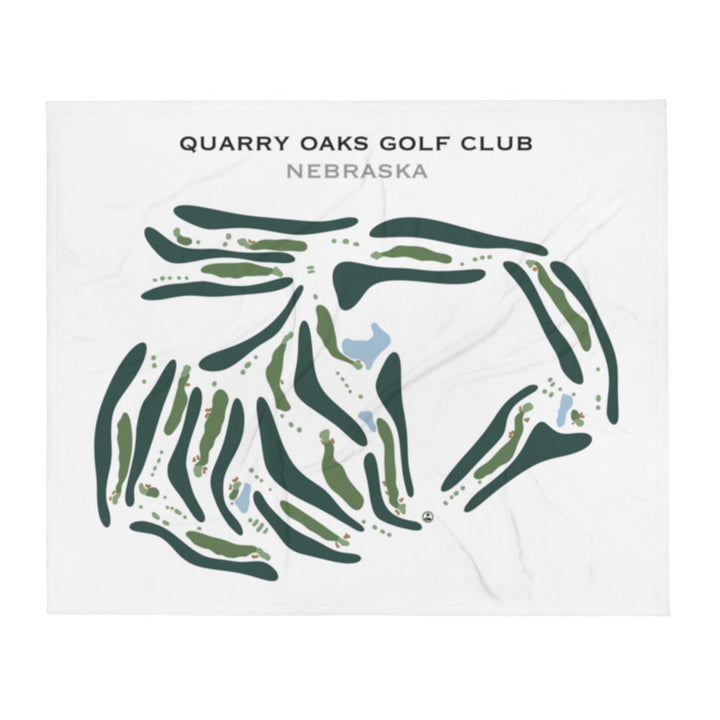 Quarry Oaks Golf Club, Nebraska - Printed Golf Course