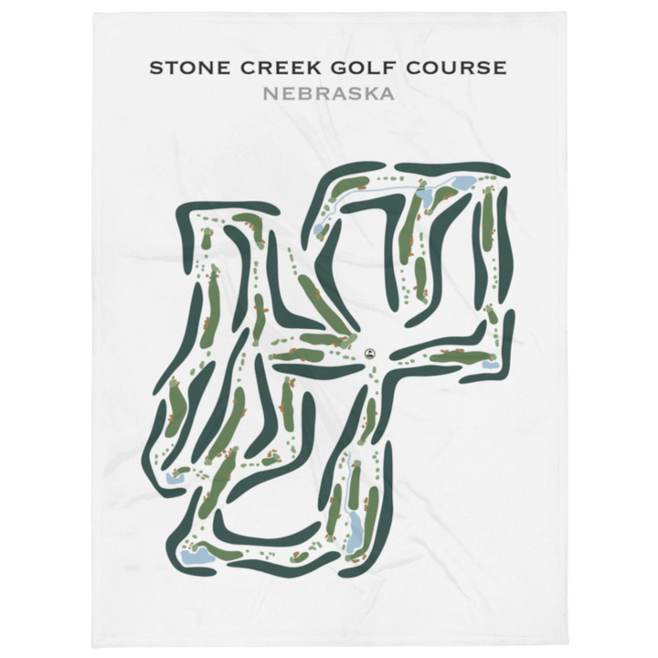 Stone Creek Golf Course, Nebraska - Printed Golf Course