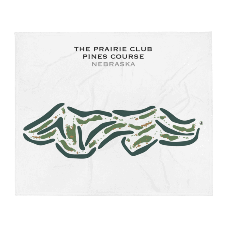 The Prairie Club - Pines Course, Nebraska - Printed Golf Courses