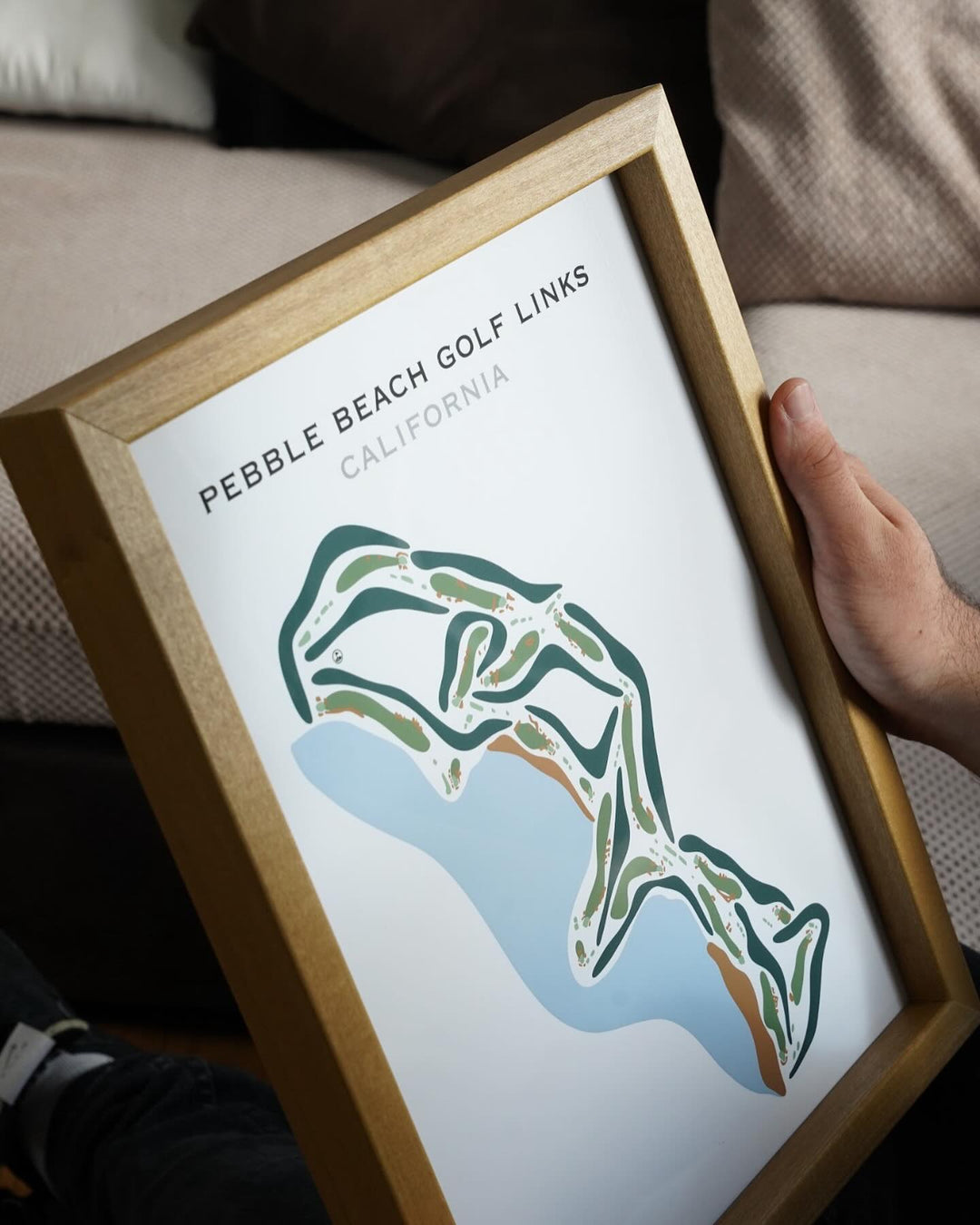 Adding Personality to Any Space with Customizable Golf Course Prints