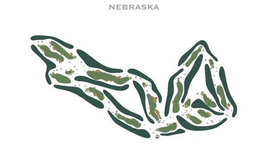 Nebraska Golf Courses Map