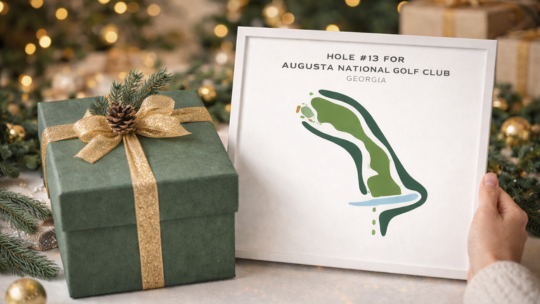 Personalized New Year Gift Golf Course Layout Map: A Unique Gifting Trend 2026