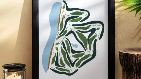 Personalized New Year Gift Golf Course Layout Map: A Unique Gifting Trend 2026