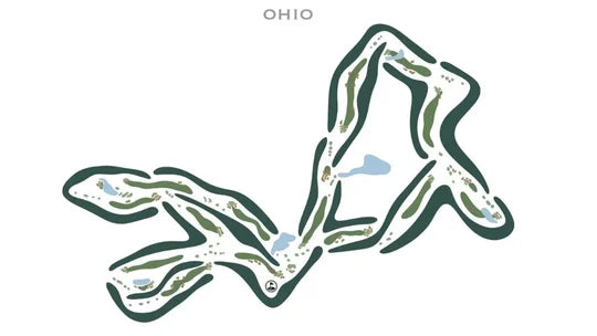 Golf Course Map Ohio