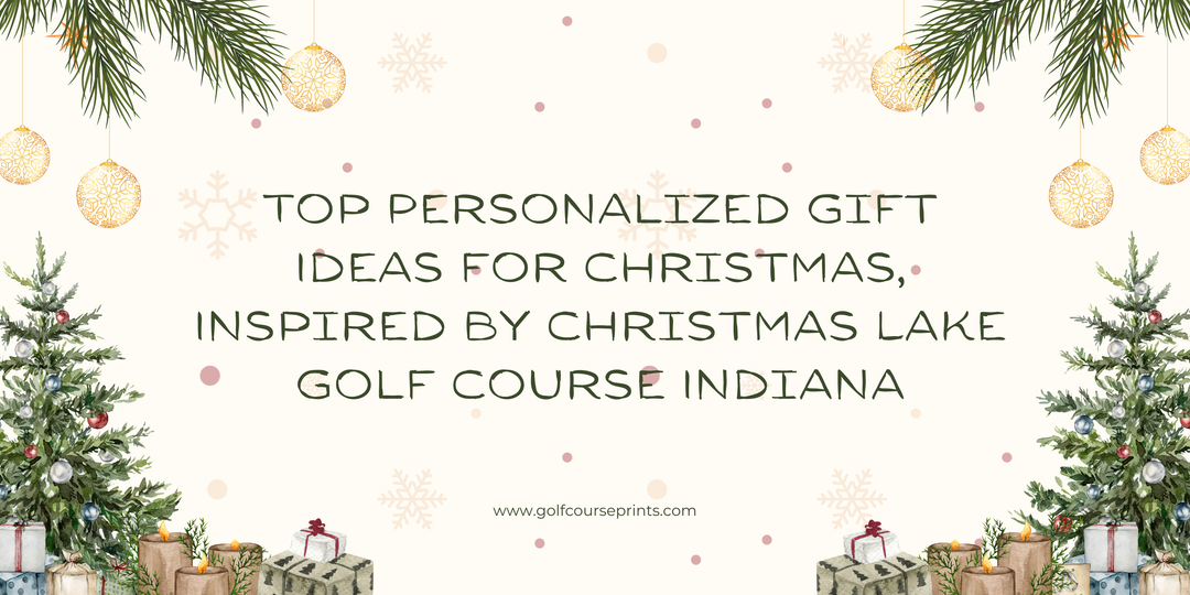 Top Personalized Gift Ideas for Christmas, Inspired by Christmas Lake Golf Course Indiana