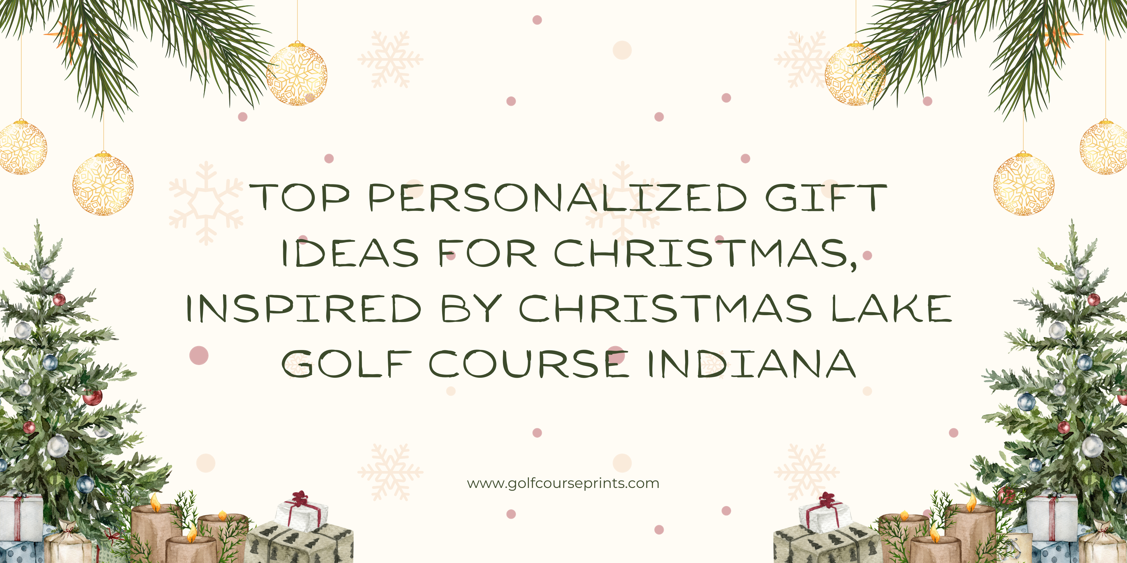 Top Personalized Gift Ideas for Christmas, Inspired by Christmas Lake Golf Course Indiana