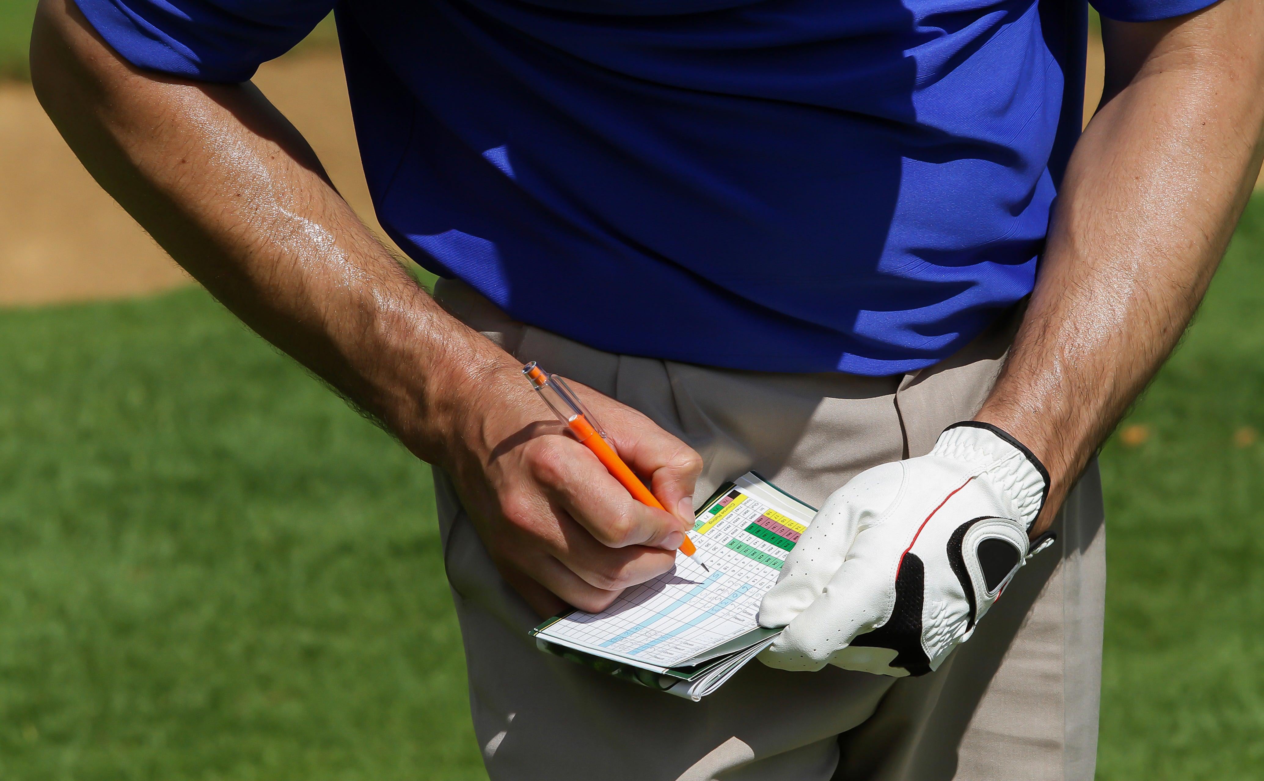 How do I keep score in a round of golf? - Golf Course Prints