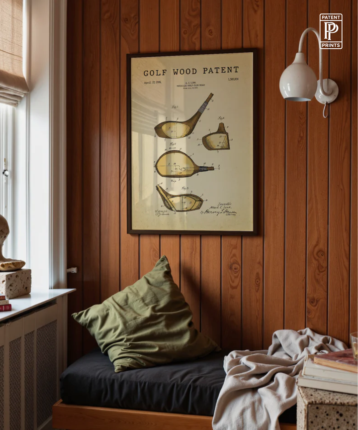 Golf Wood Patent