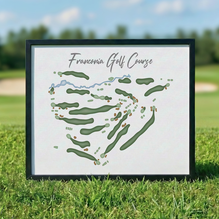 Franconia Golf Course‎, Massachusetts - Gradient Style