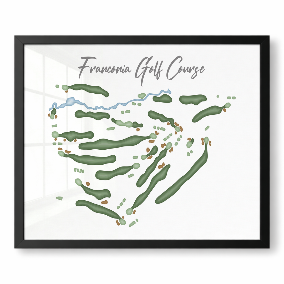 Franconia Golf Course‎, Massachusetts - Gradient Style