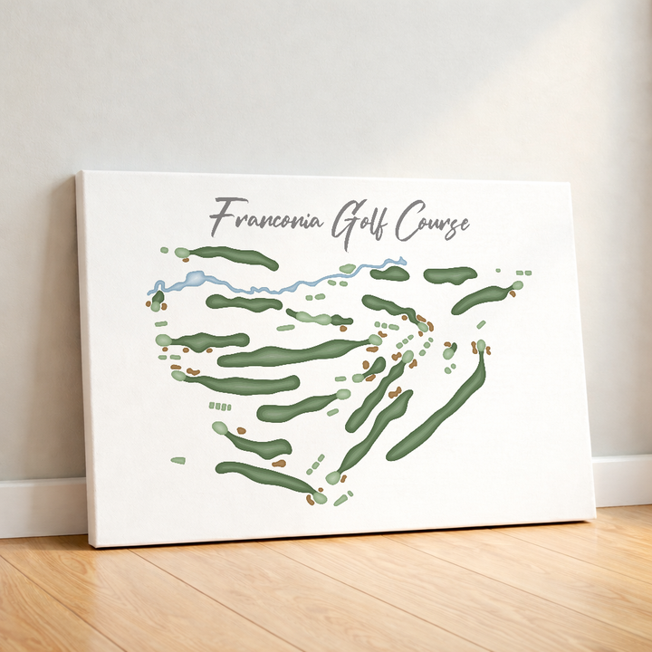 Franconia Golf Course‎, Massachusetts - Gradient Style