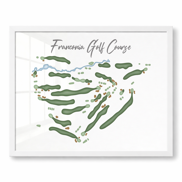 Franconia Golf Course‎, Massachusetts - Gradient Style