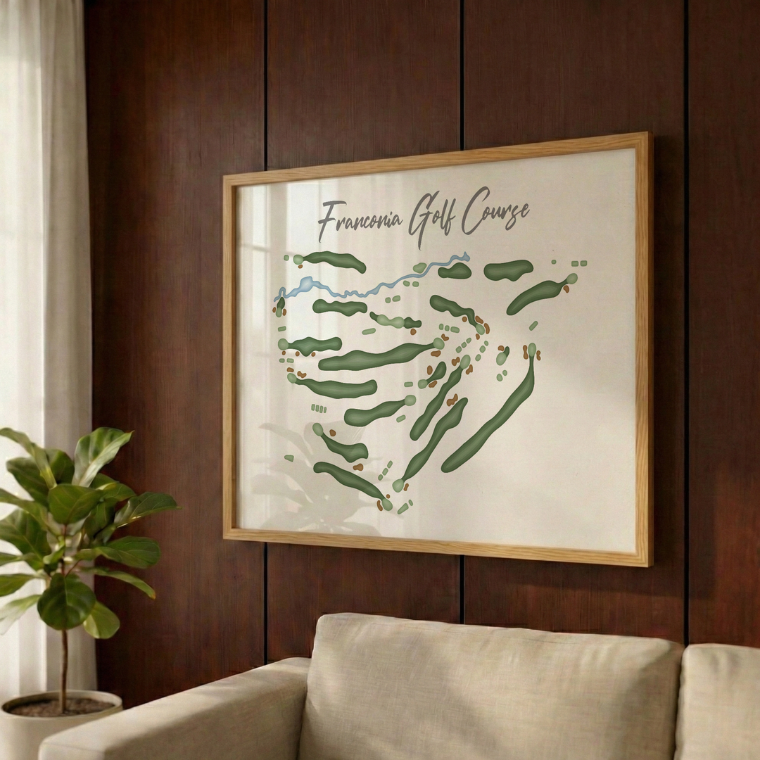 Franconia Golf Course‎, Massachusetts - Gradient Style