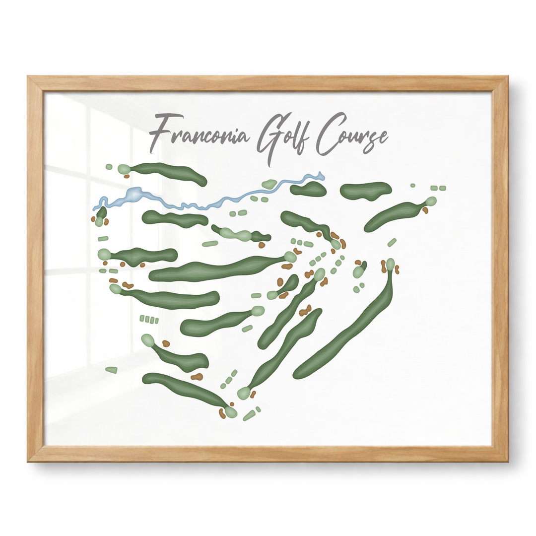 Franconia Golf Course‎, Massachusetts - Gradient Style