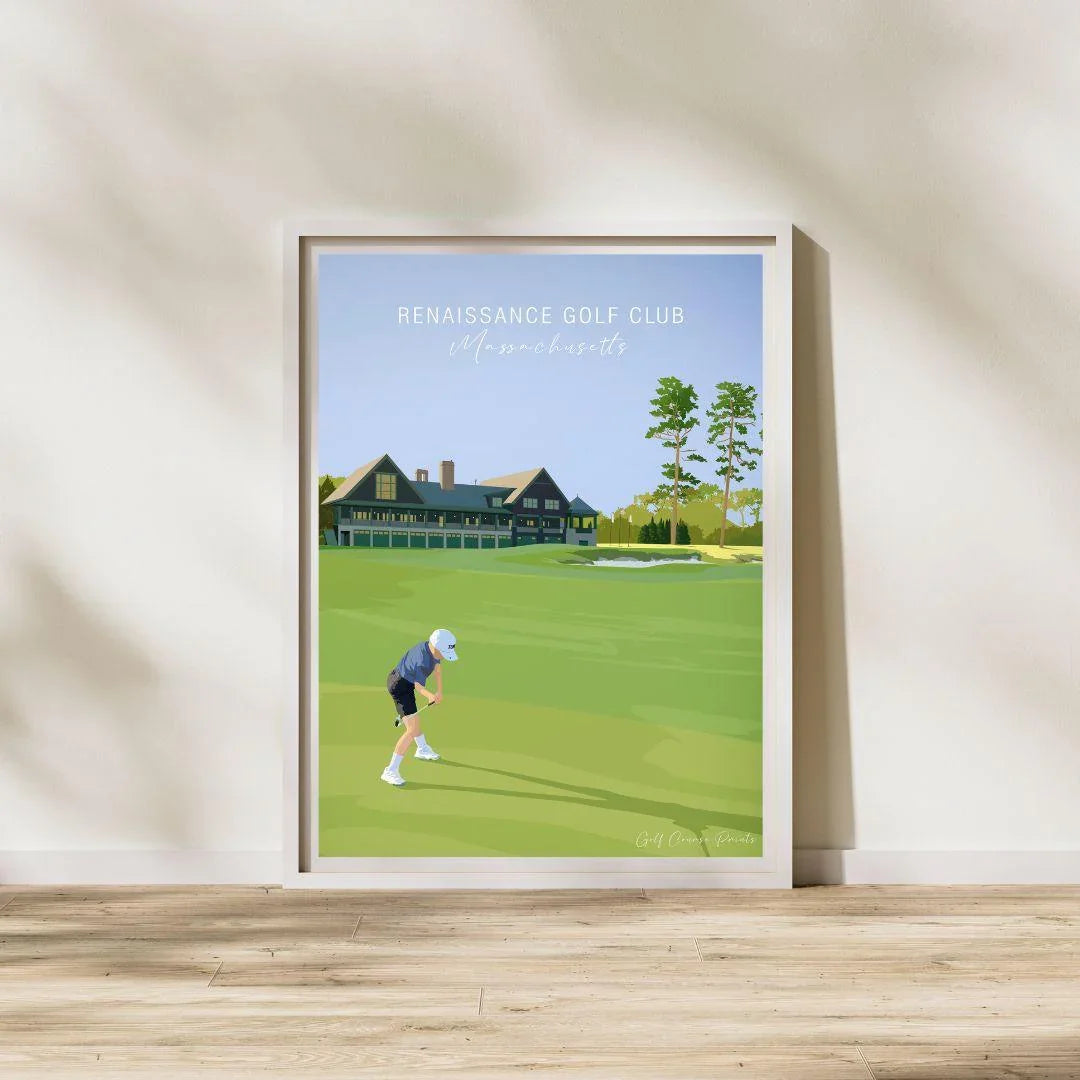 Renaissance Golf Club, Massachusetts with Stunning Golf Course Art