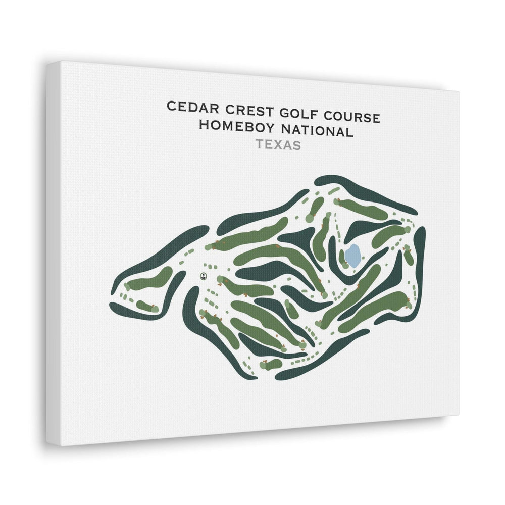 Cedar Crest Golf Course, Homeboy National, Texas - Golf Course Prints