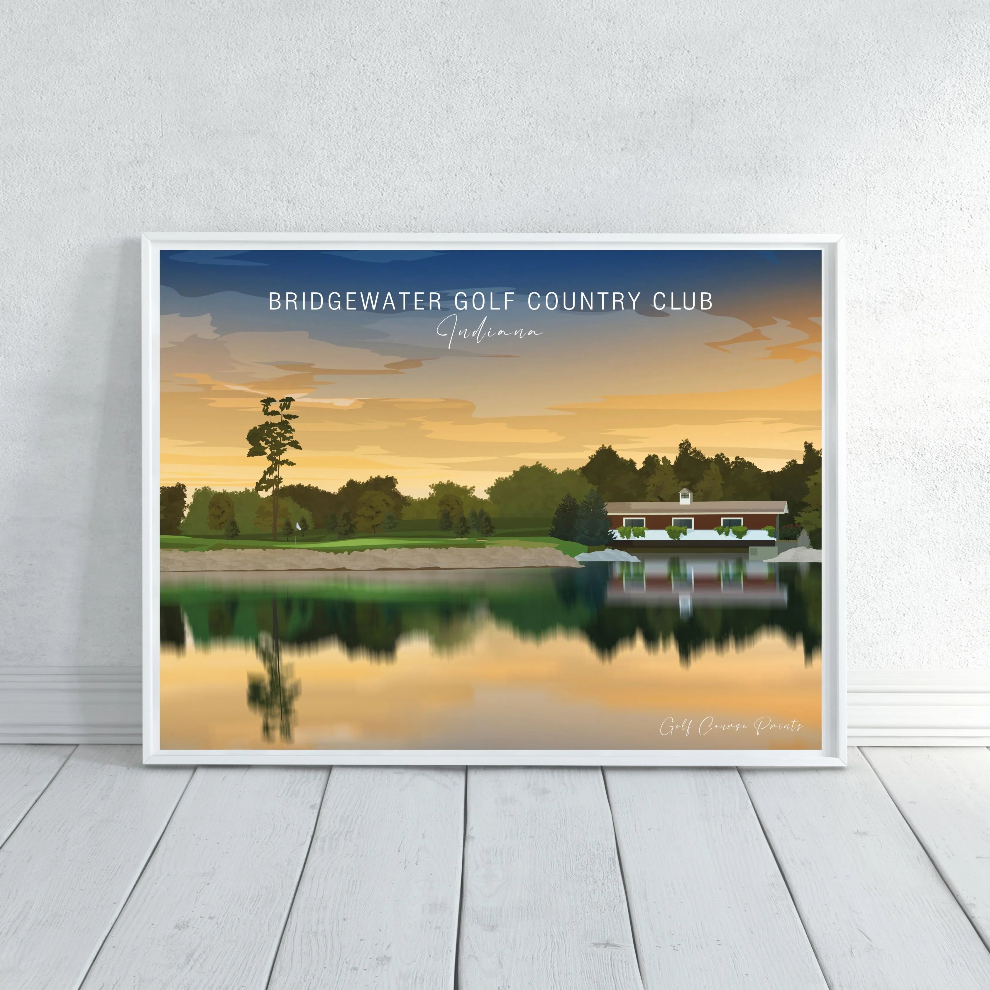 The Bridgewater Club Indiana Paintings Order Online Golf Course Prints