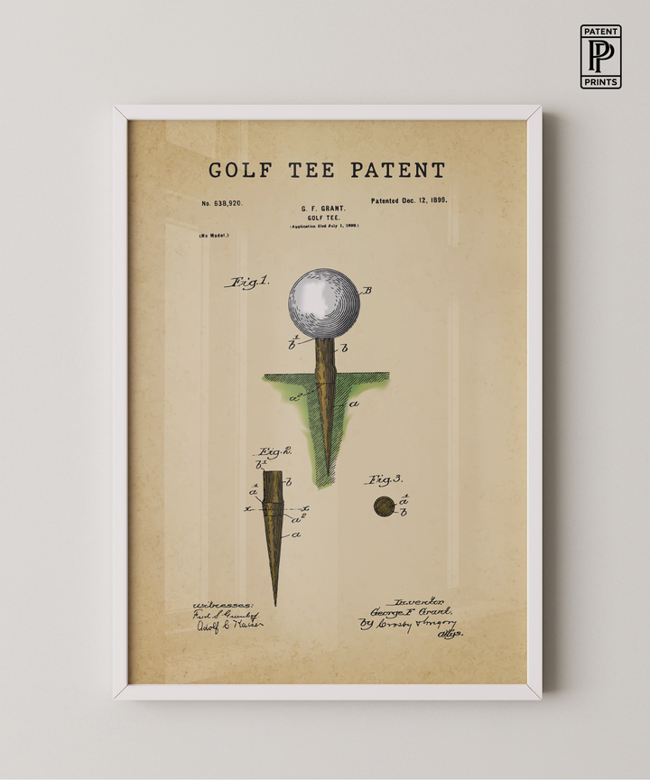 Golf Tee Patent