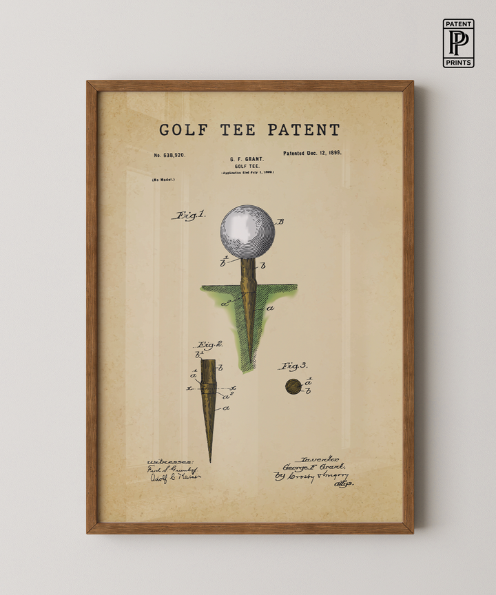 Golf Tee Patent