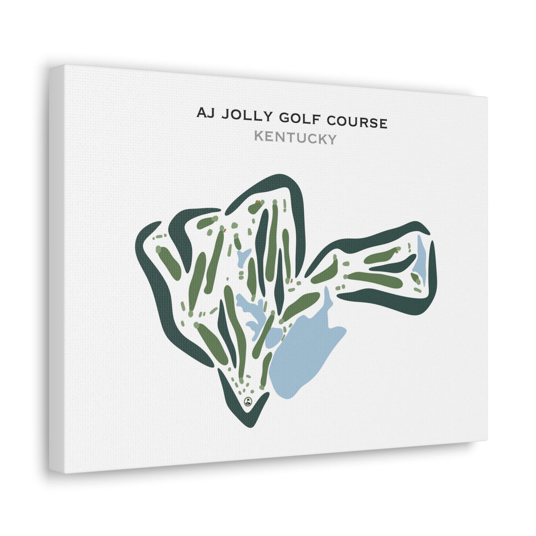 AJ Jolly Golf Course, Kentucky - Printed Golf Courses