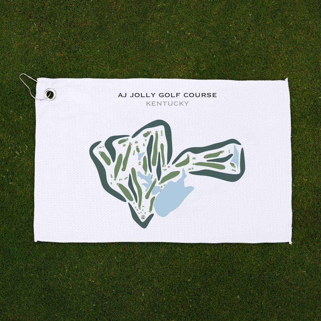 AJ Jolly Golf Course, Kentucky - Printed Golf Courses