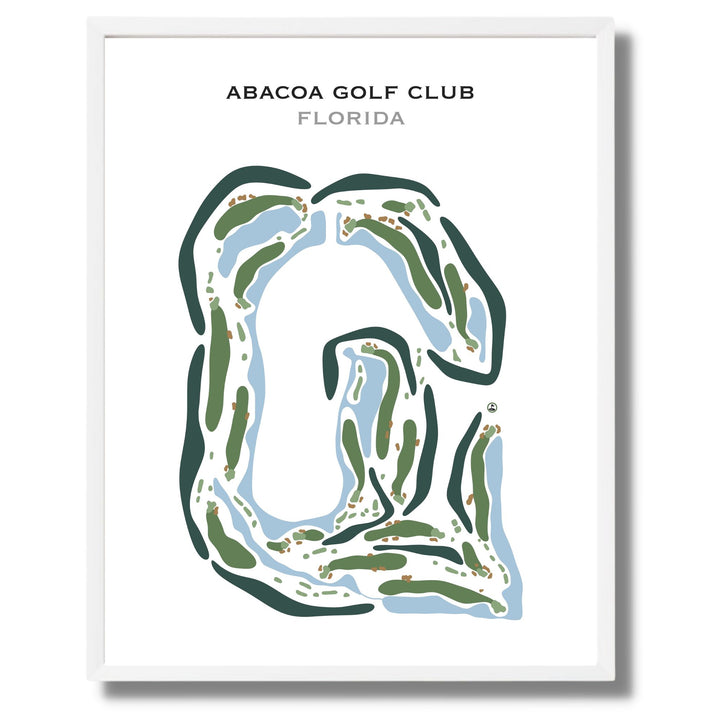 Abacoa Golf Club, Florida - Printed Golf Courses