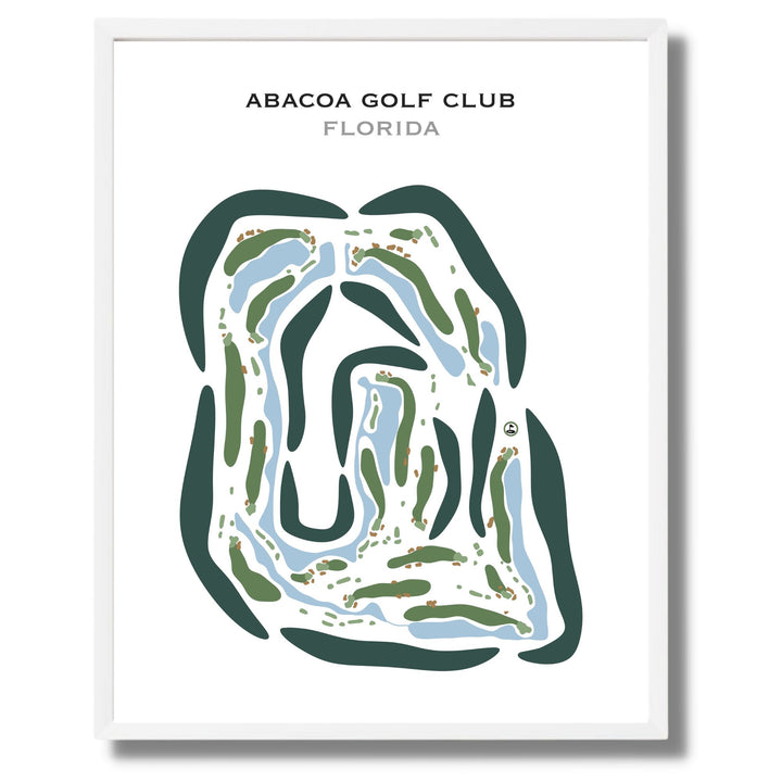 Abacoa Golf Club, Florida - Printed Golf Courses