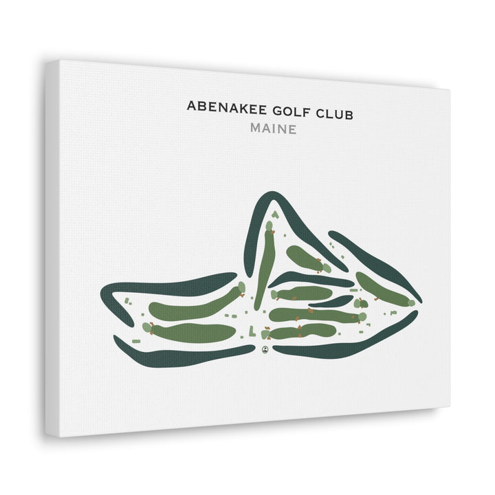 Abenakee Golf Club, Maine - Printed Golf Courses