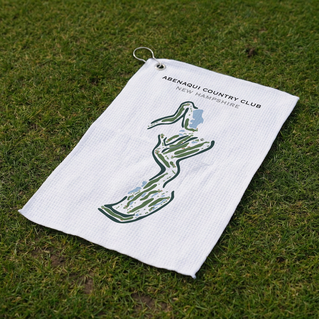 Abenaqui Country Club, New Hampshire - Printed Golf Course