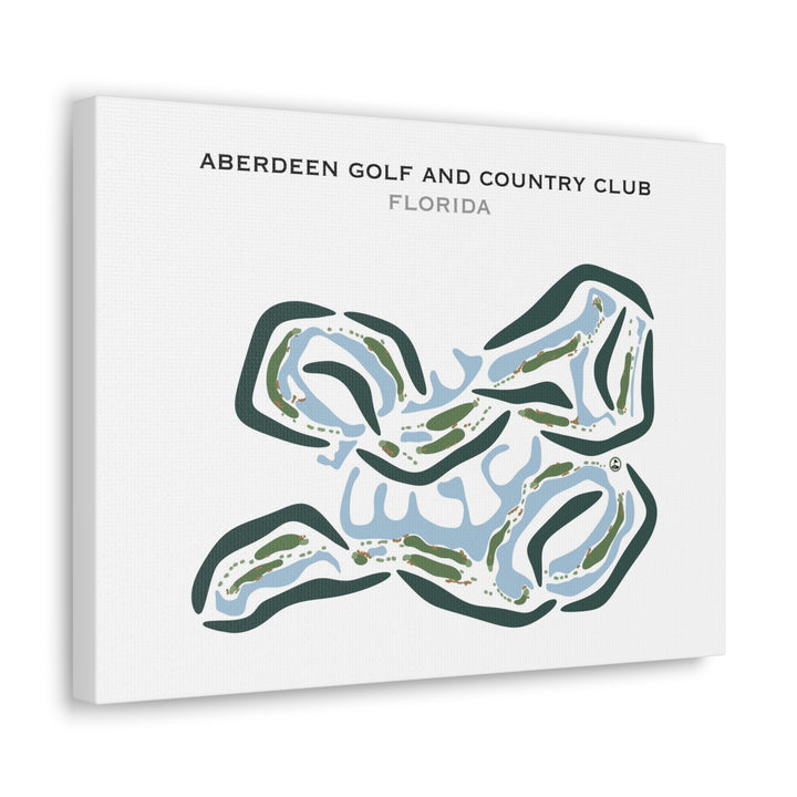 Aberdeen Golf & Country Club, Florida - Printed Golf Courses