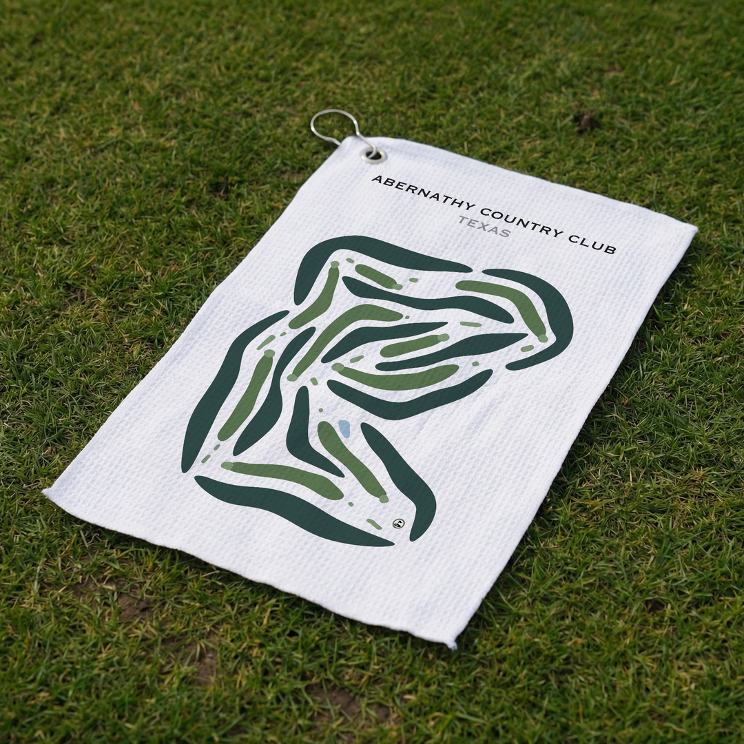 Abernathy Country Club, Texas - Printed Golf Courses