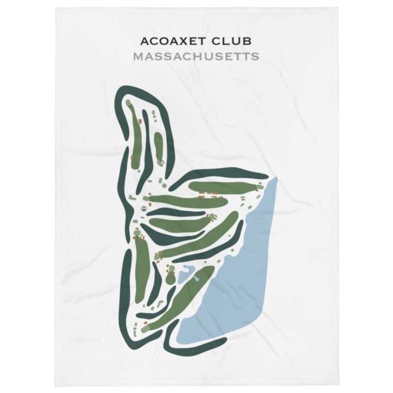 Acoaxet Club, Massachusetts - Printed Golf Courses