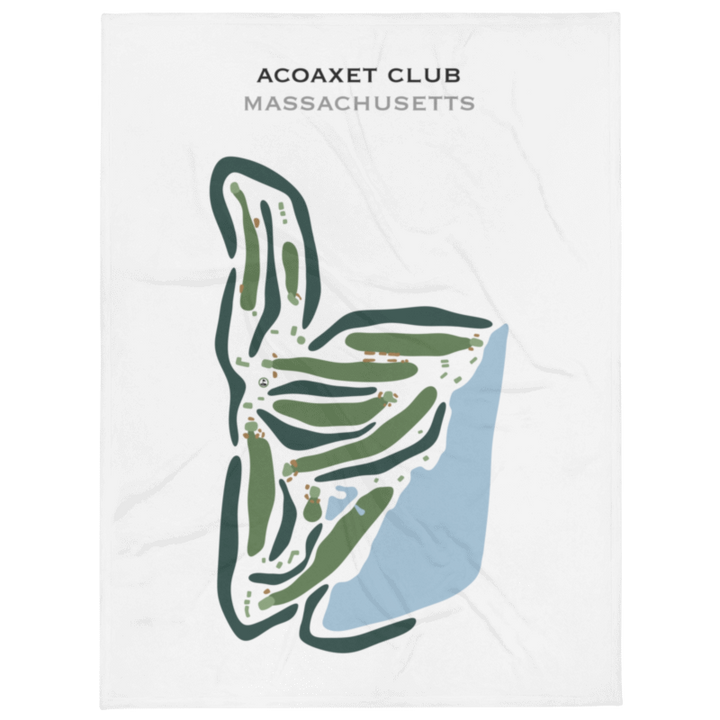 Acoaxet Club, Massachusetts - Printed Golf Courses