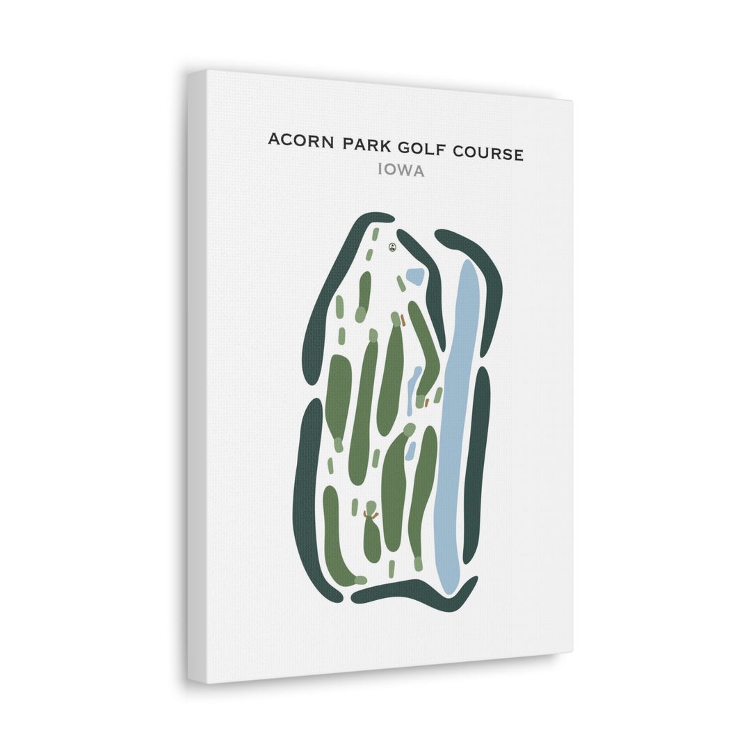 Acorn Park Golf Course, Iowa - Printed Golf Course