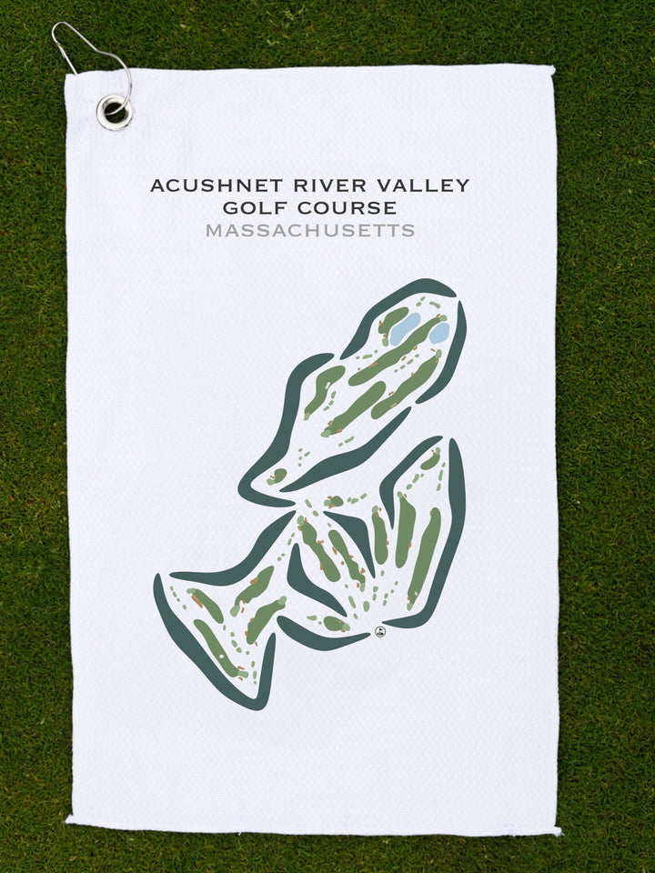 Acushnet River Valley Golf Course, Massachusetts - Printed Golf Courses