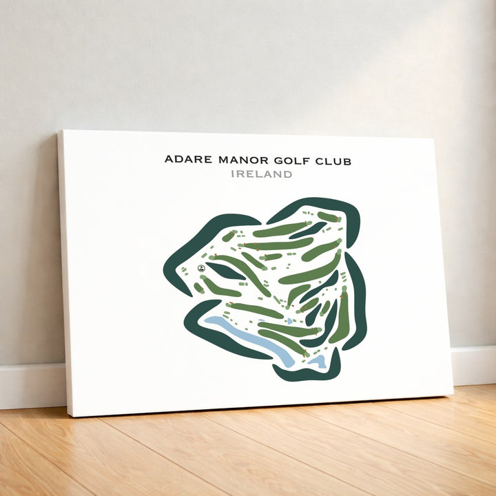 Adare Manor Golf Club, Ireland - Printed Golf Courses