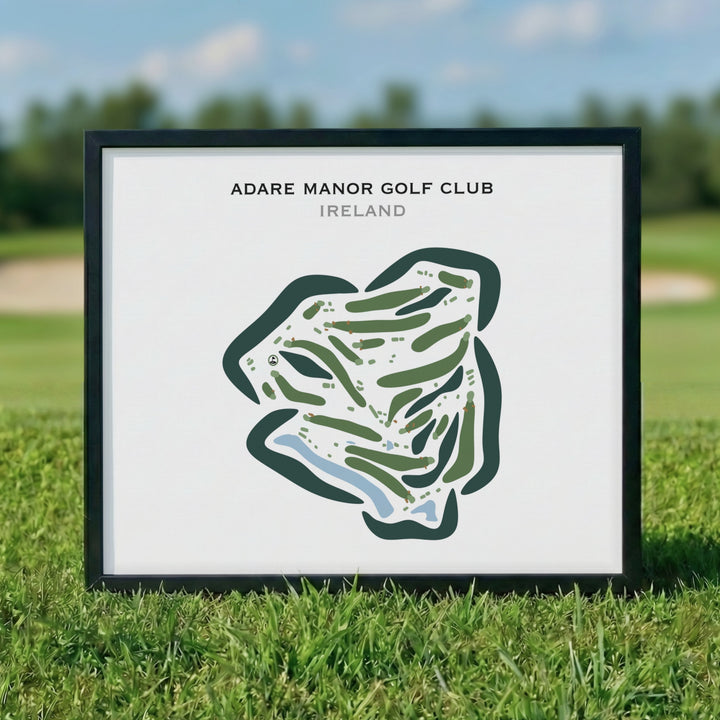 Adare Manor Golf Club, Ireland - Printed Golf Courses