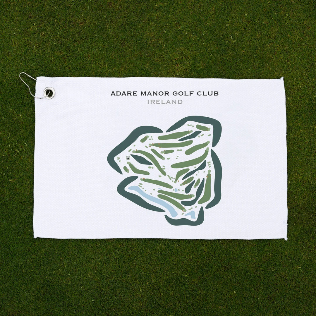 Adare Manor Golf Club, Adare Village, Ireland - Printed Golf Courses