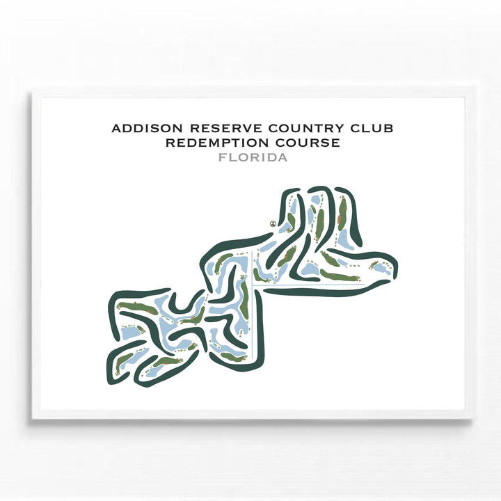 Addison Reserve Country Club - Redemption Golf Course, Florida - Printed Golf Courses