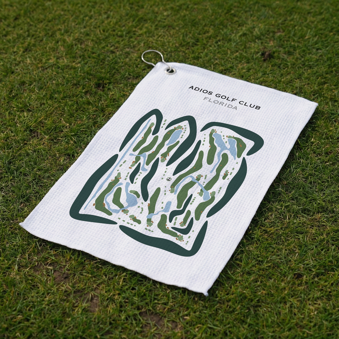 Adios Golf Club, Florida - Printed Golf Course