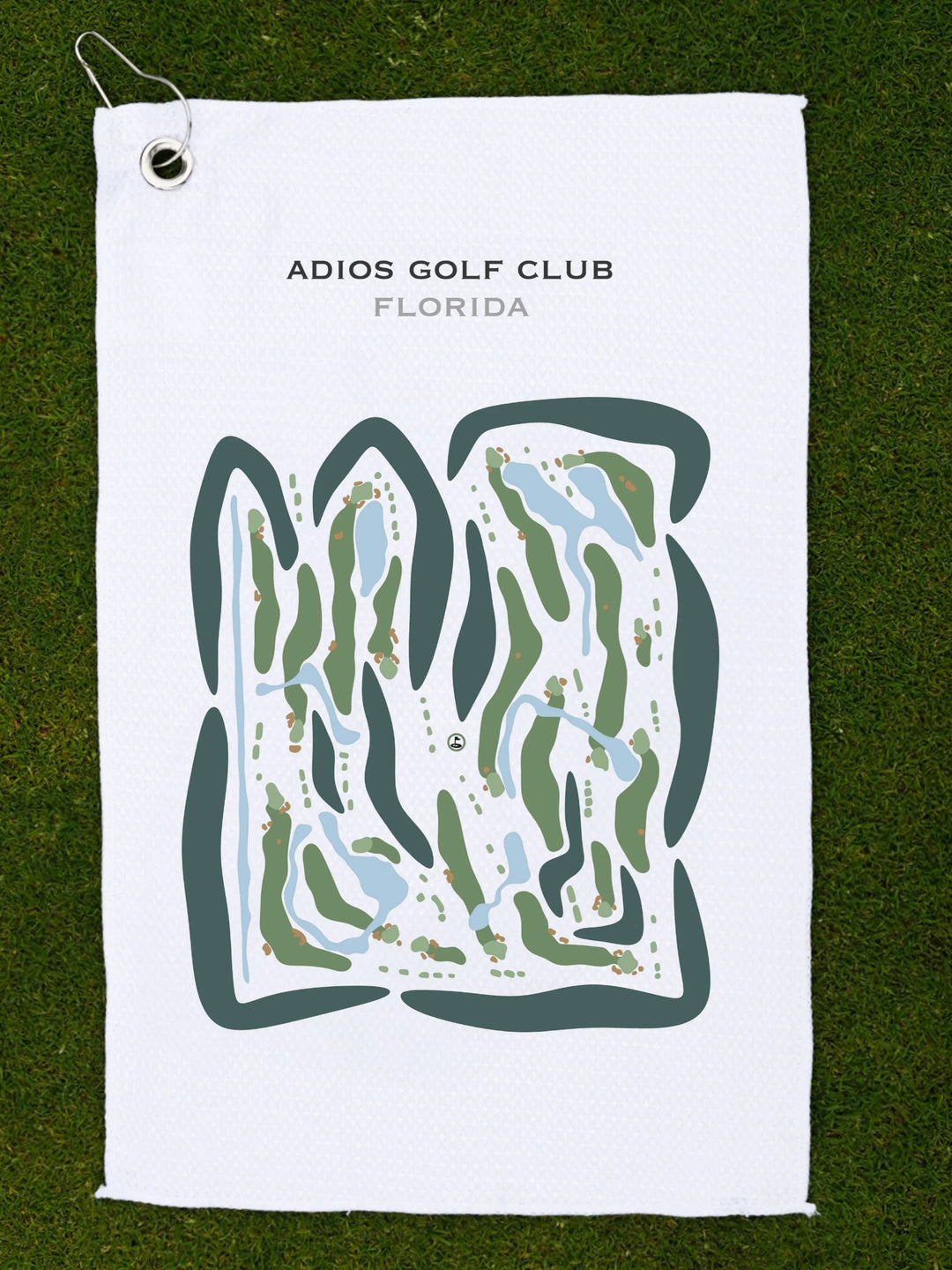 Adios Golf Club, Florida - Printed Golf Course