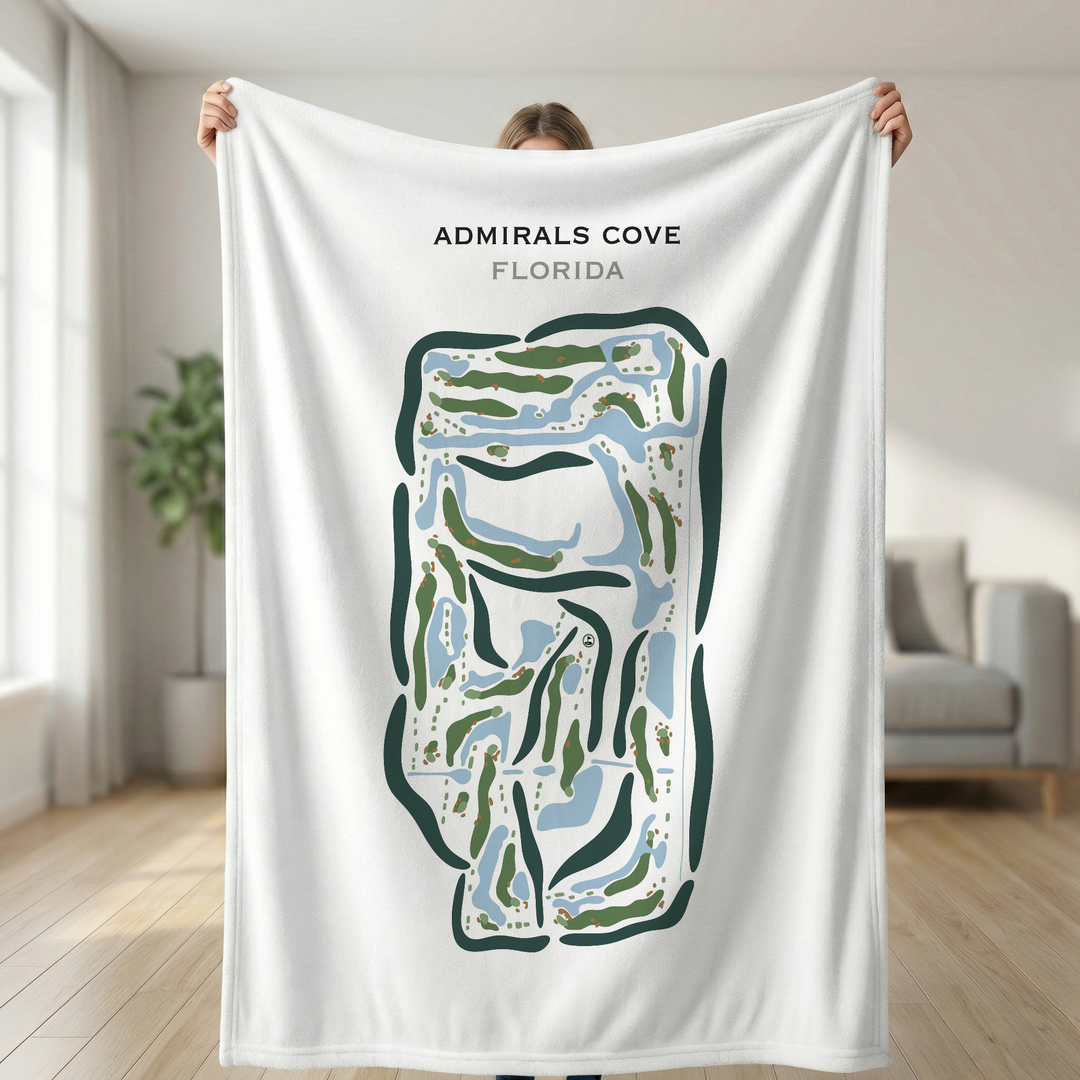 Admirals Cove, Florida - Printed Golf Courses