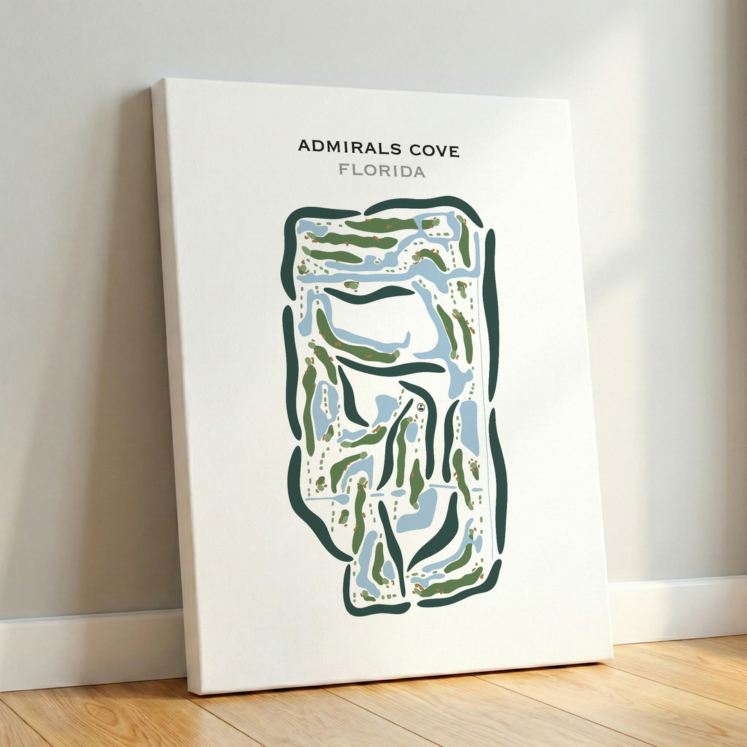 Admirals Cove, Florida - Printed Golf Courses