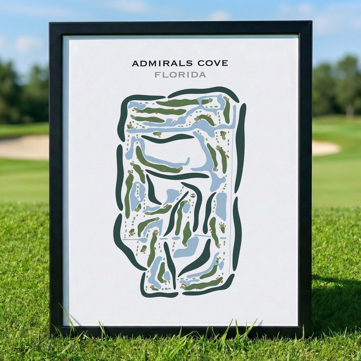 Admirals Cove, Florida - Printed Golf Courses