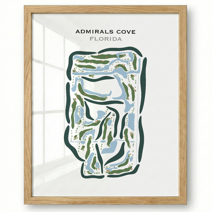 Admirals Cove, Florida - Printed Golf Courses