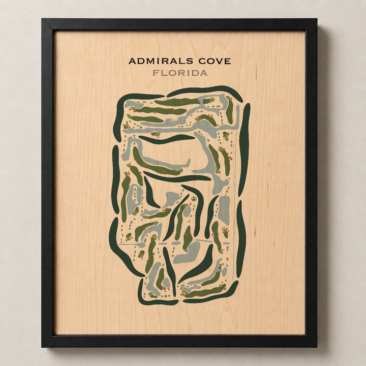 Admirals Cove, Florida - Printed Golf Courses