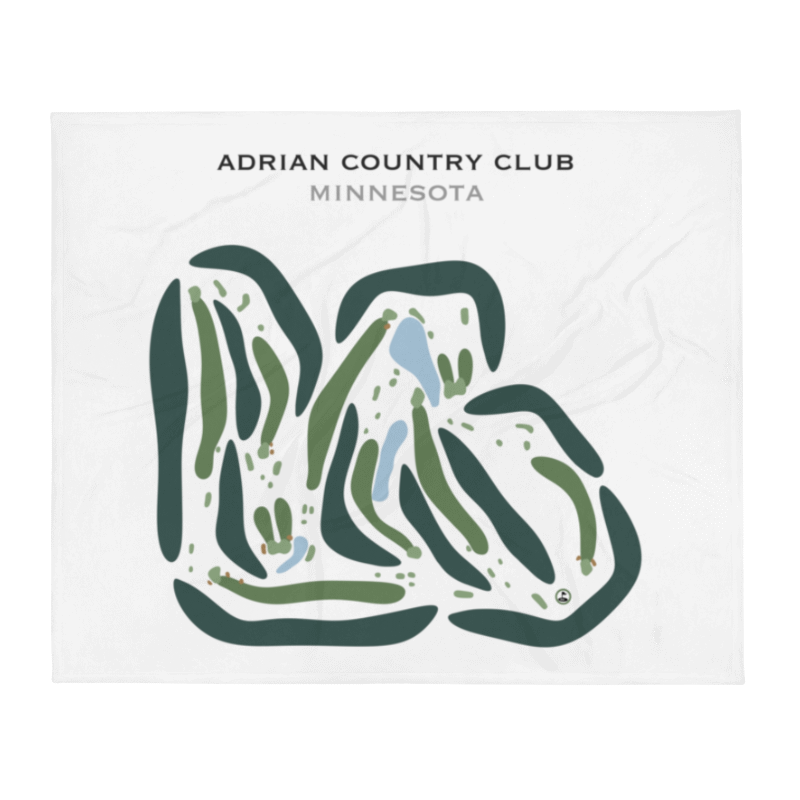 Adrian Country Club, Minnesota - Printed Golf Courses